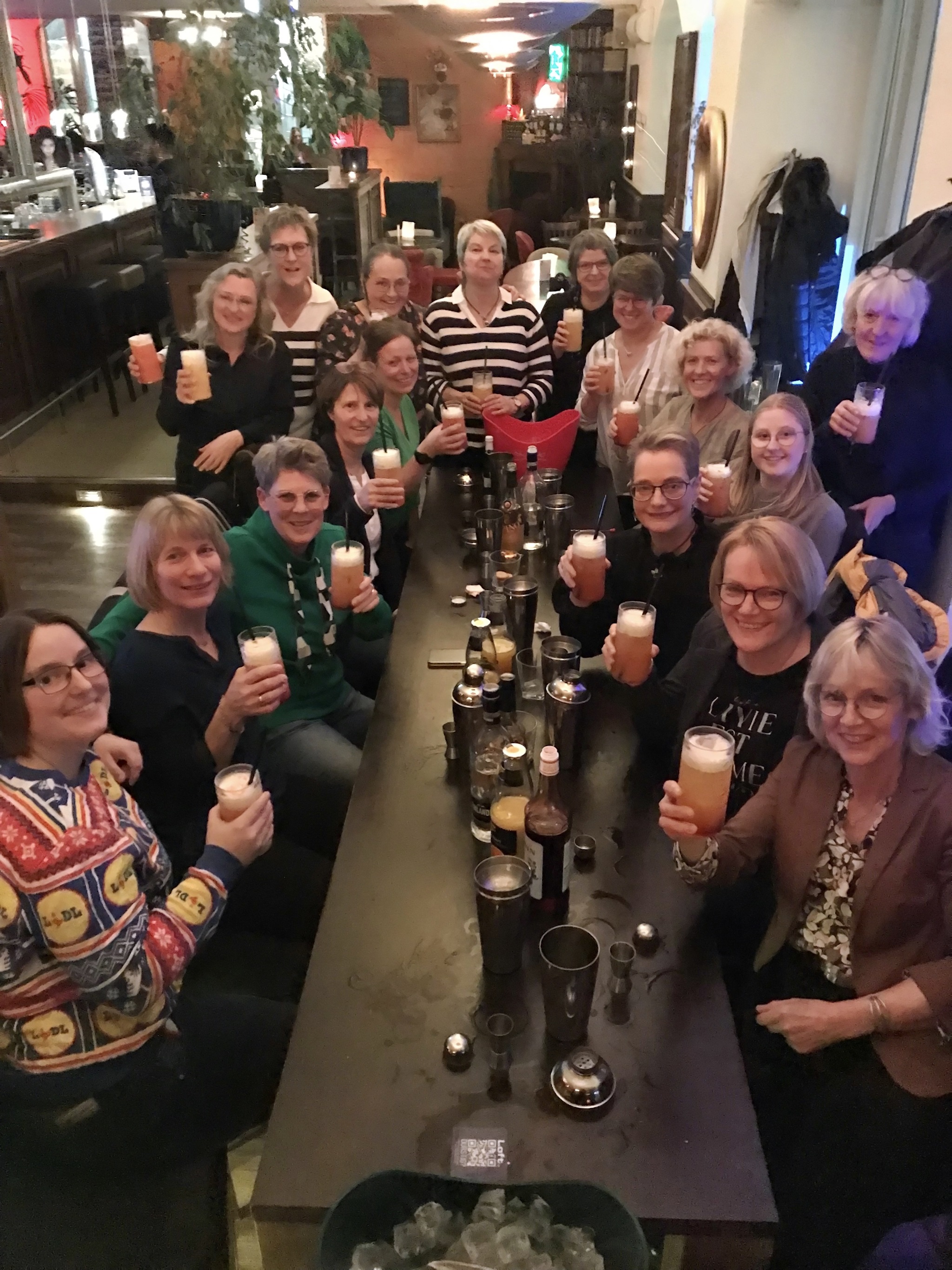 Das gesamte Team von Bohlen + Jansen bei der Weihnachtsfeier